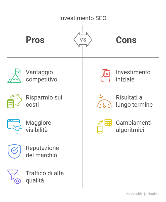 Pro e Contro del Perché fare SEO